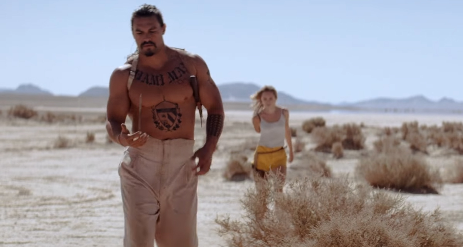 Jason Momoa and what's left of Suki Waterhouse
