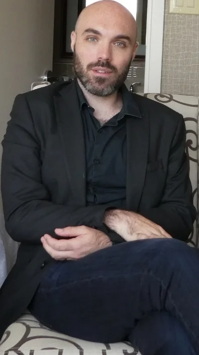 Photo by Liam Lacey of Director David Lowery