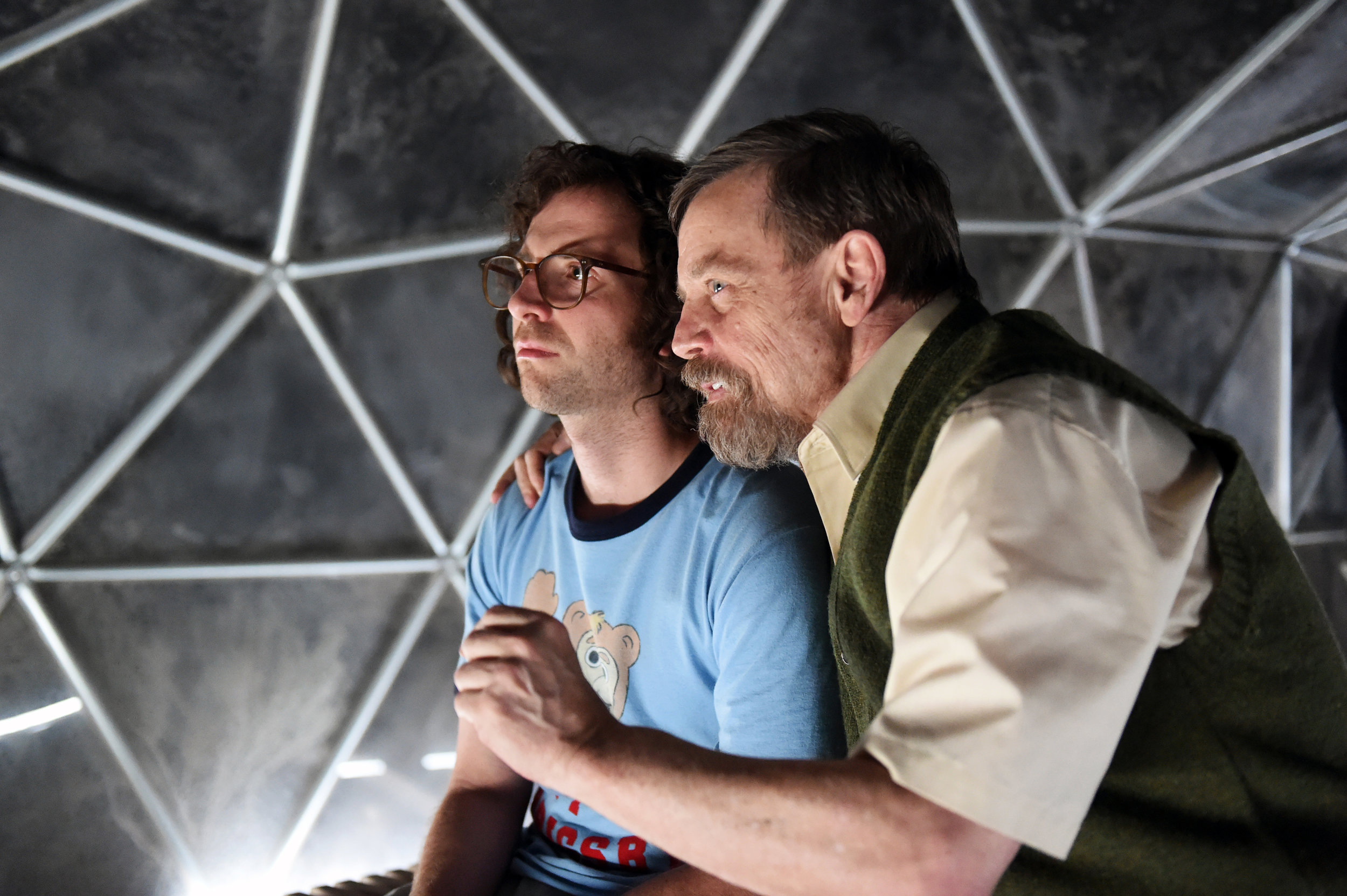 Kyle Mooney and Mark Hamill