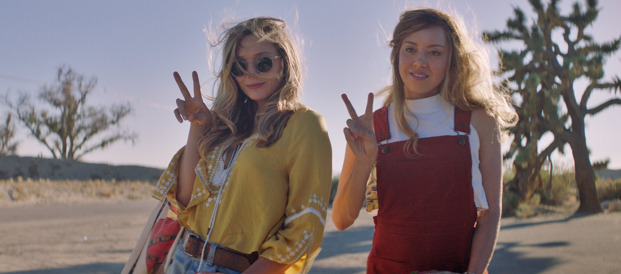 Elizabeth Olsen is an Instagram star, and Aubrey Plaza is her obsessive new "bestie"