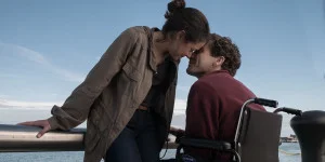 Maslany and Gyllenhaal in Stronger