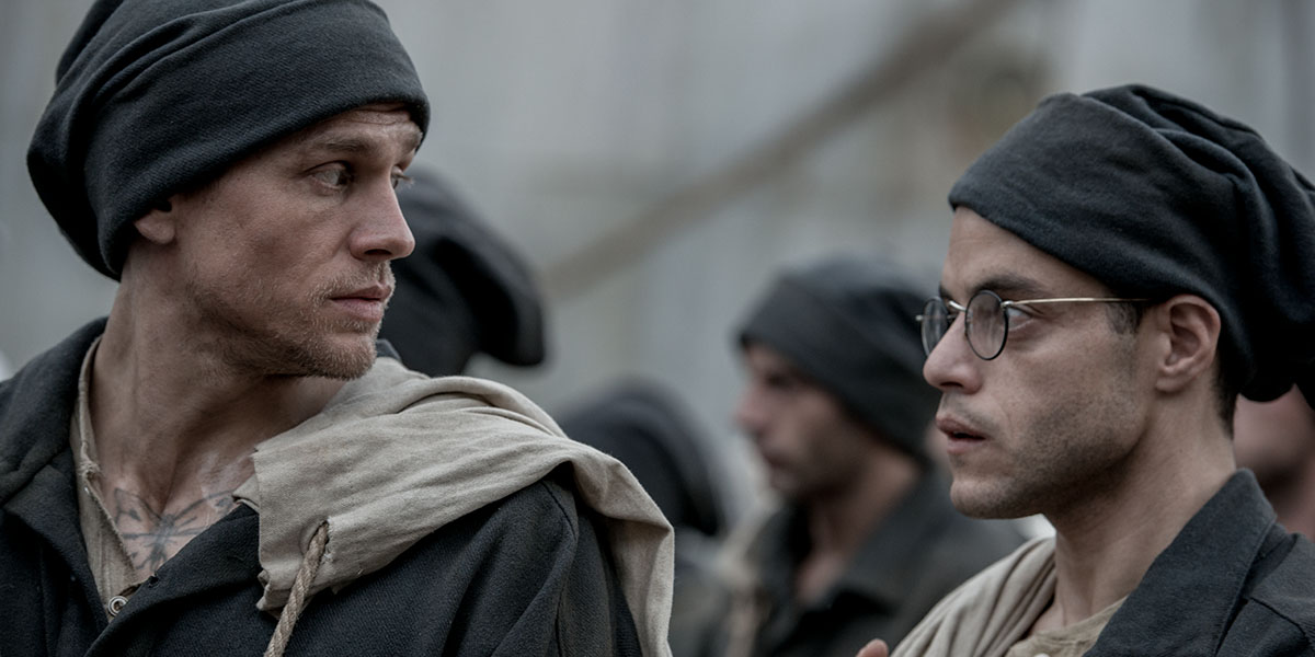 Charlie Hunnam and Rami Malek in Papillon - again!
