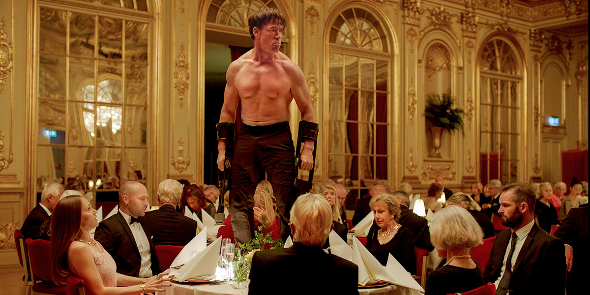 From Sweden with love: A scene from Ruben Östlund's brilliant and mercurial The Square.
