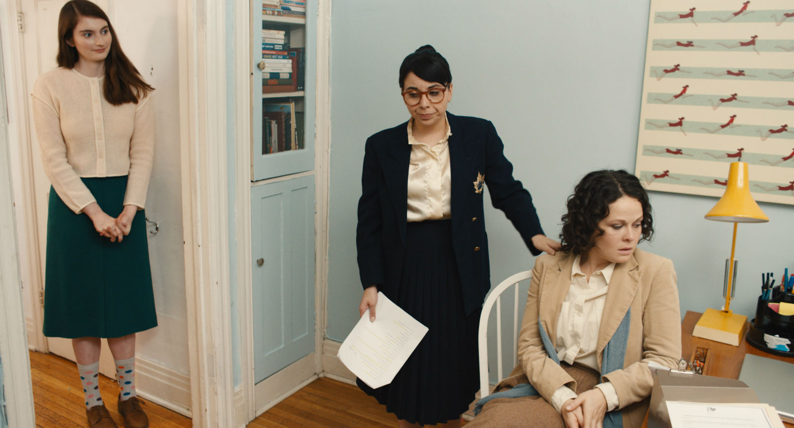 A scene from Dim the Fluorescents