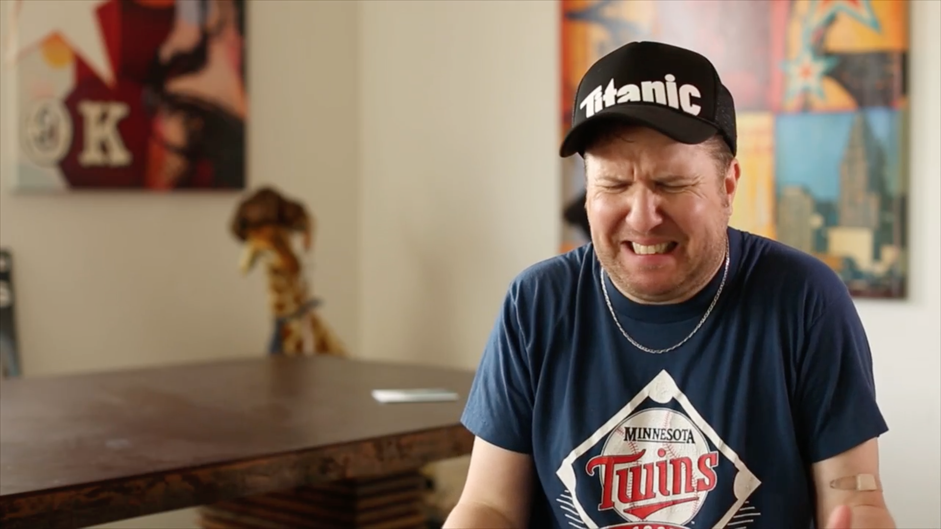Nick Swardson gives new meaning to "blame it on the dog."