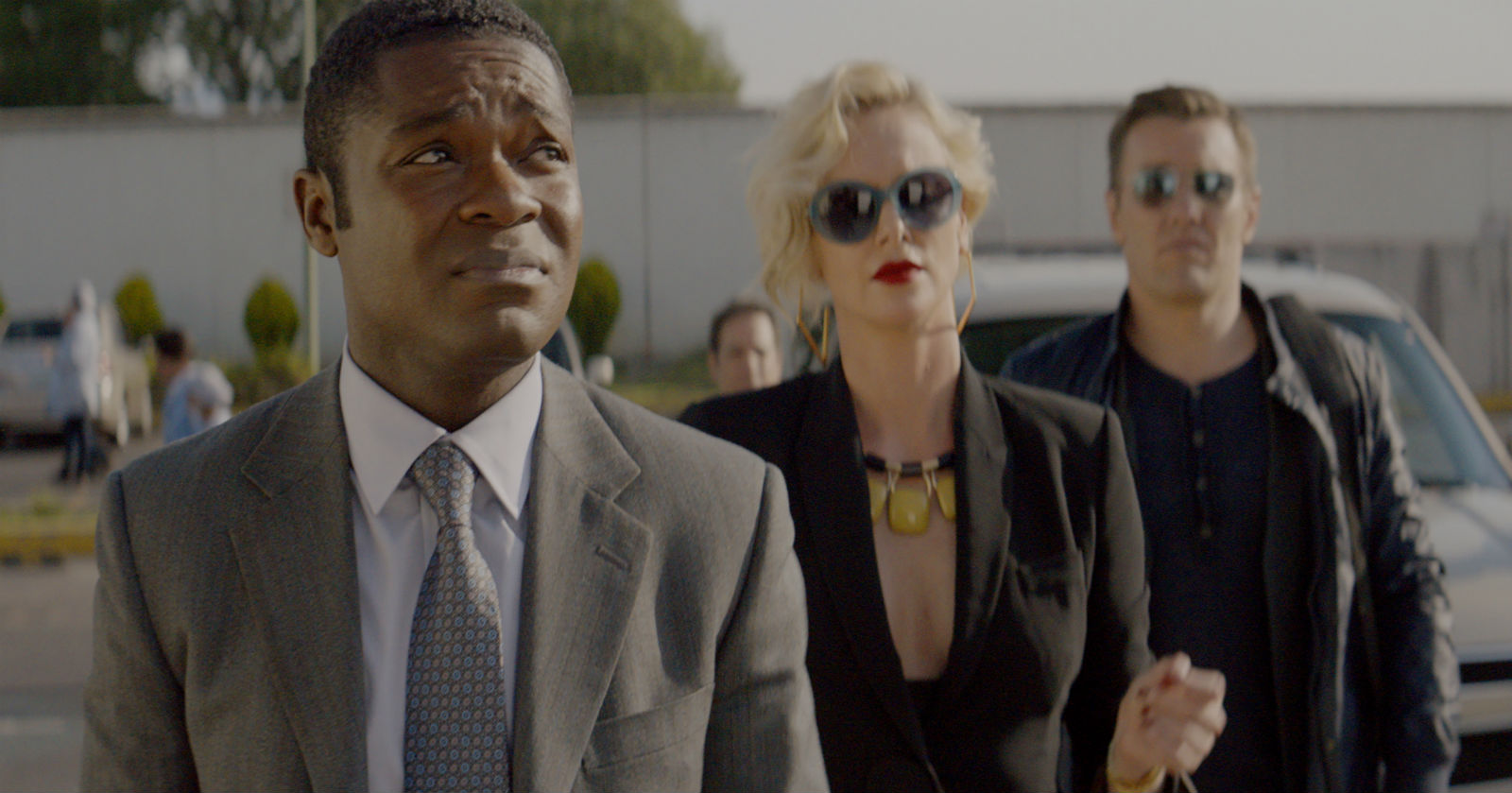 David Oyelowo, Charlize Theron and Joel Edgerton... and the Mexican heat.