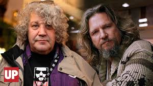 The real Dude, Jeff Dowd, and friend