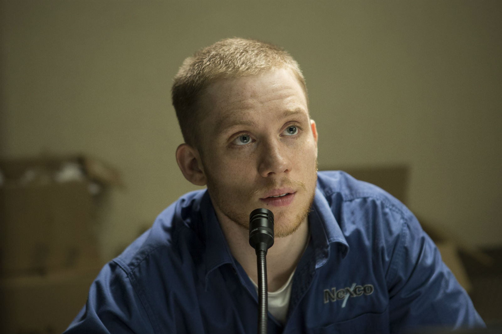 Joe Cole as the man with the dullest job in the world (planet? galaxy?)