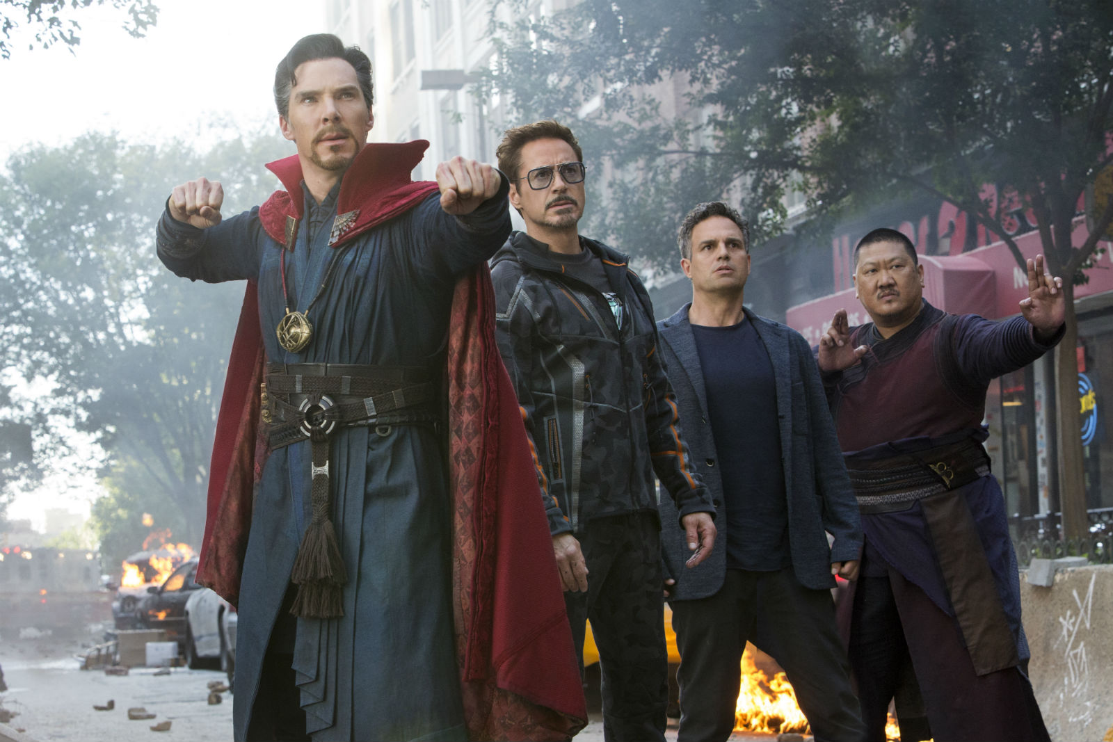 Don't mess with superheroes or enhanced humans...