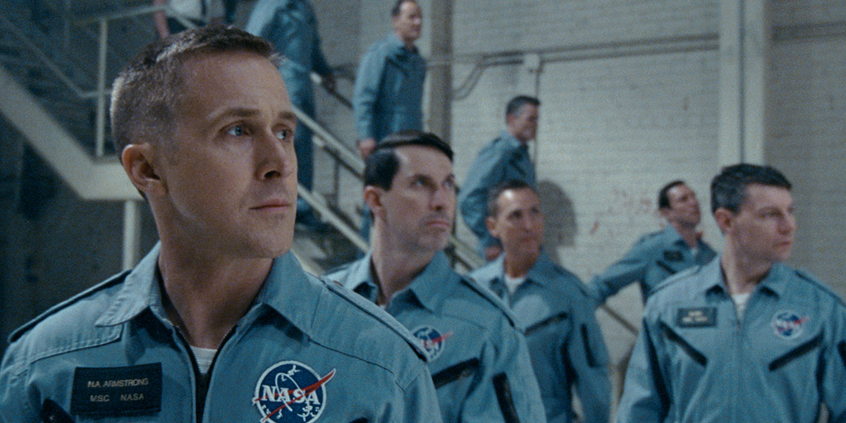 Ryan Gosling is astronaut Neil Armstrong in First Man