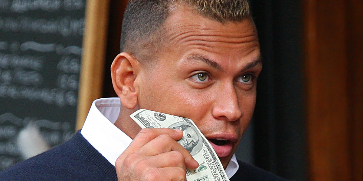 Alex Rodriguez, all about the Benjamins