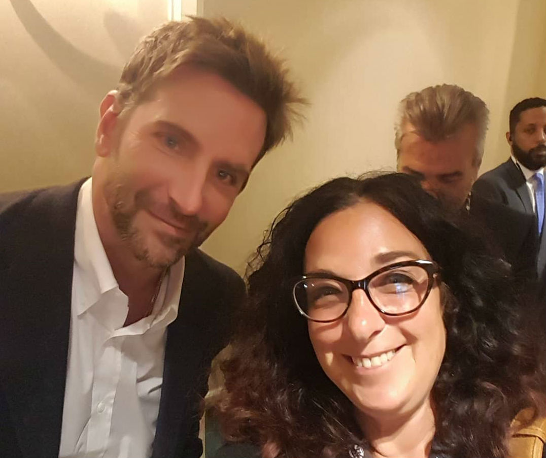 Bradley Cooper meets Bonnie Laufer… and is blown away.