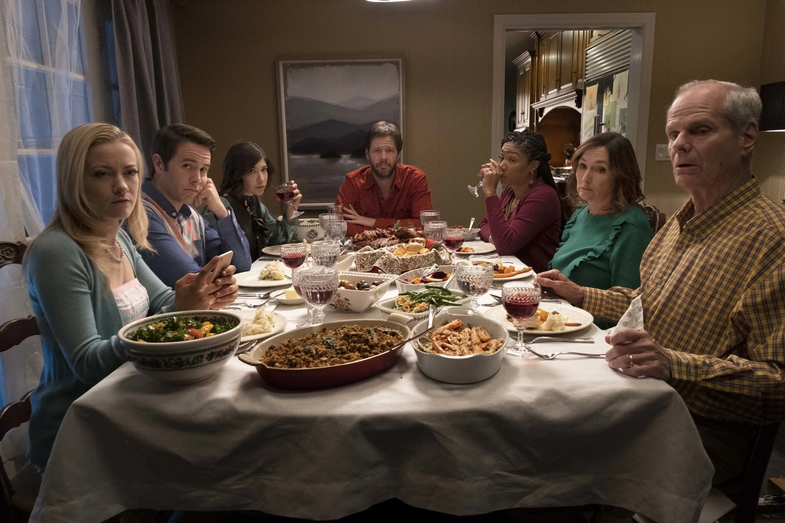 The Oath: The family that eats Thanksgiving dinner together, argues together