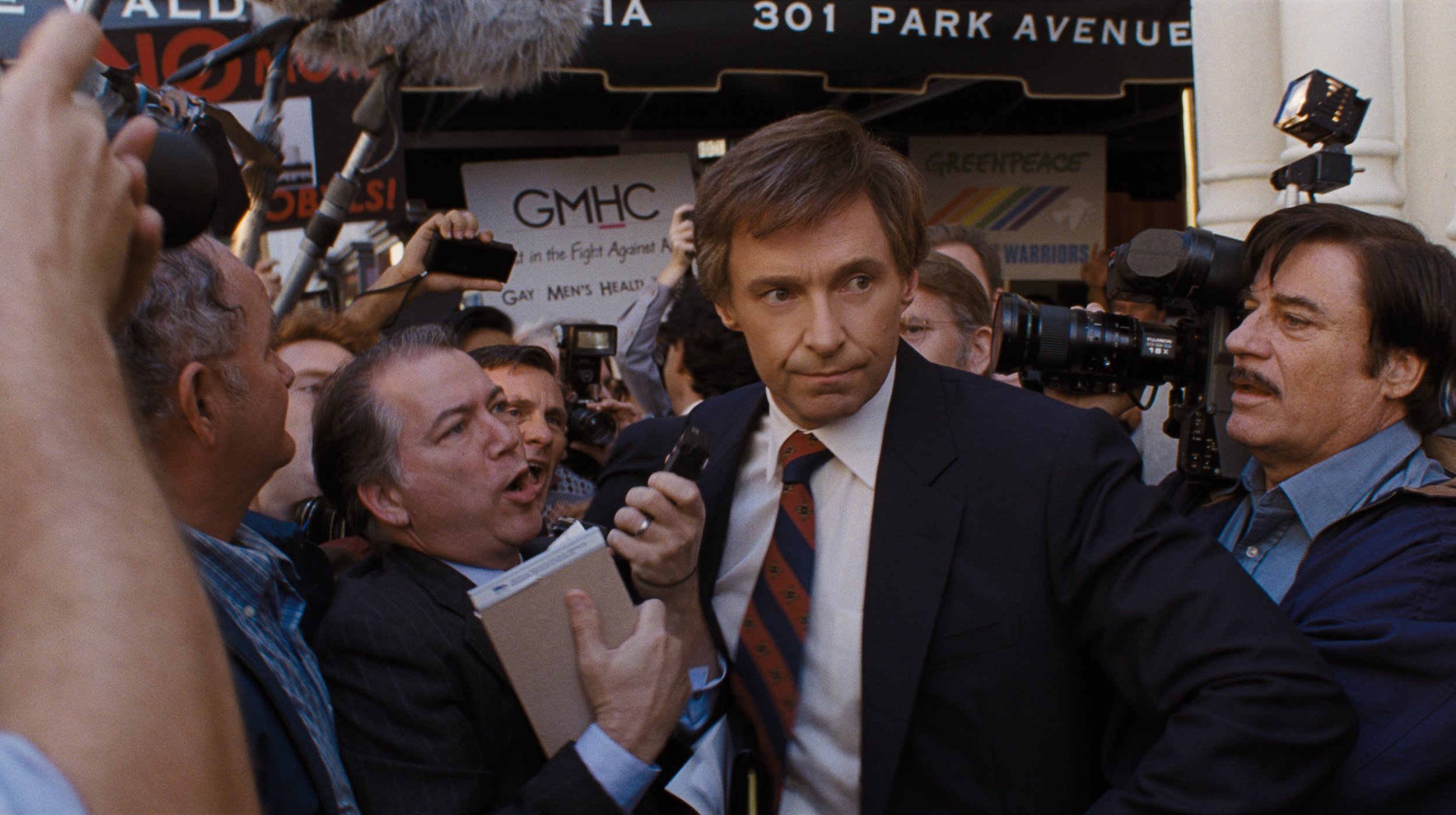 Jackman as Gary Hart: Where’s the charisma?