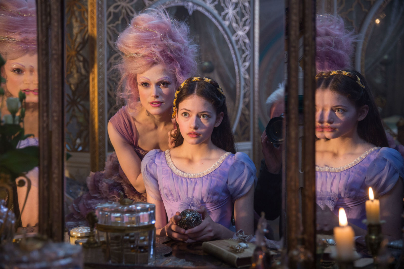 Skip it! A scene from The Nutcracker and the Four Realms.