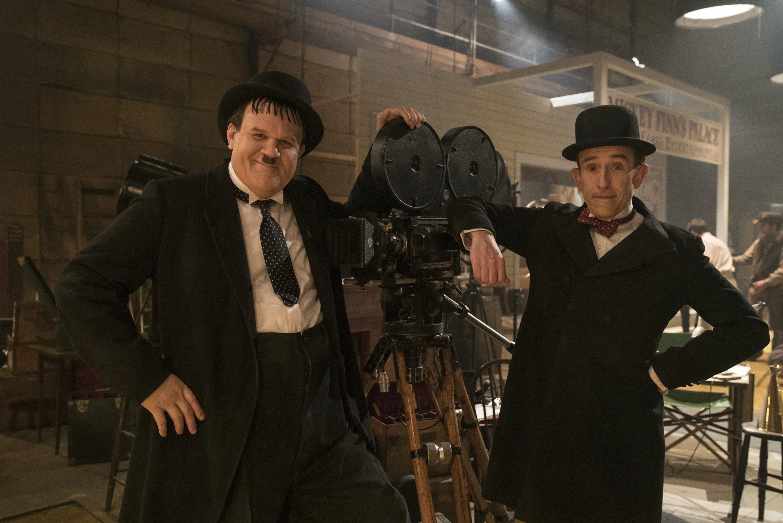 John C. Reilly and Steve Coogan as Oliver Hardy and Stan Laurel in Stan & Ollie