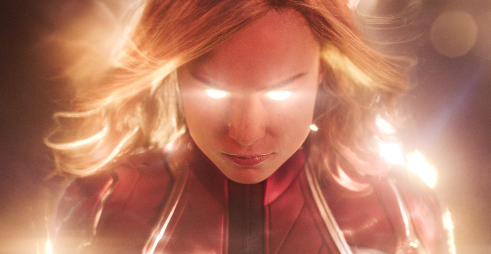 Brie Larson as Captain Marvel: You wouldn’t like her when she’s angry.