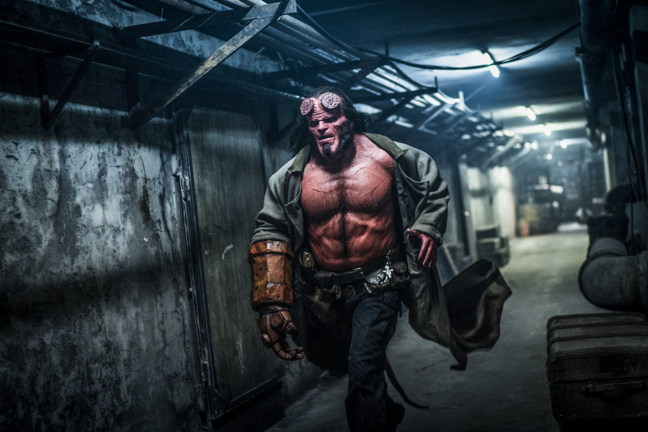 David Harbour is one handsome Hellboy