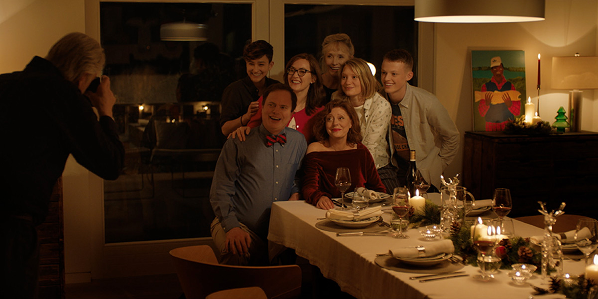 Blackbird: Sarandon as Lily “celebrates” her impending assisted suicide.
