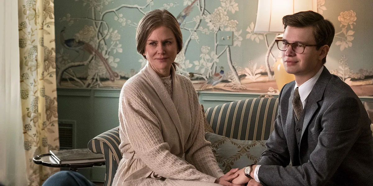 Nicole Kidman and Ansel Elgort in The Goldfinch