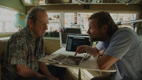 Original-Cin Q&amp;A: Aaron Eckhart talks up the thriller Wander with Tommy Lee Jones - but what he'd really like to do is host a podcast