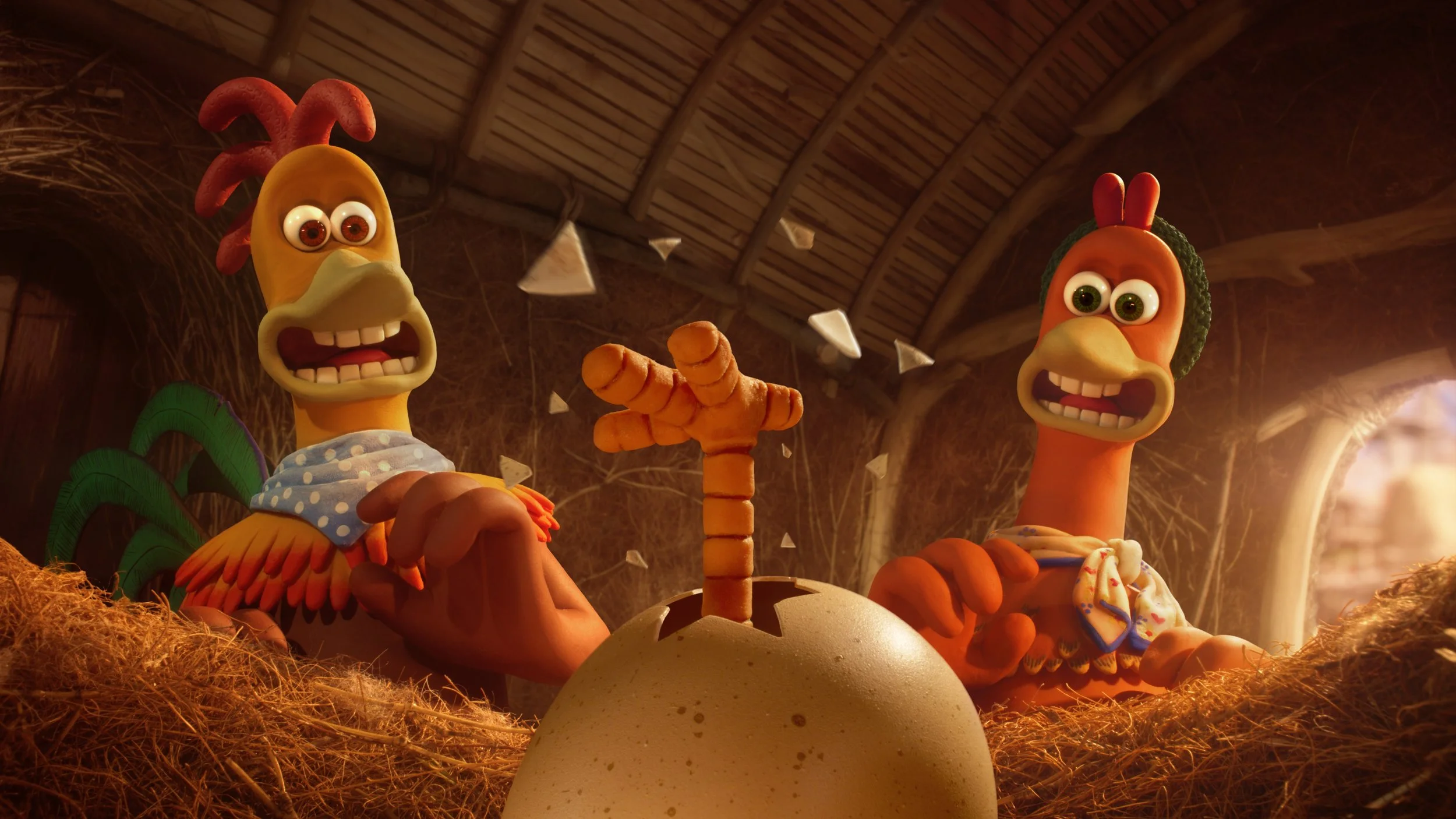 Original-Cin Q&amp;A: Chicken Run 2's Hero Zachary Levi Won't Give Up Eating Chicken