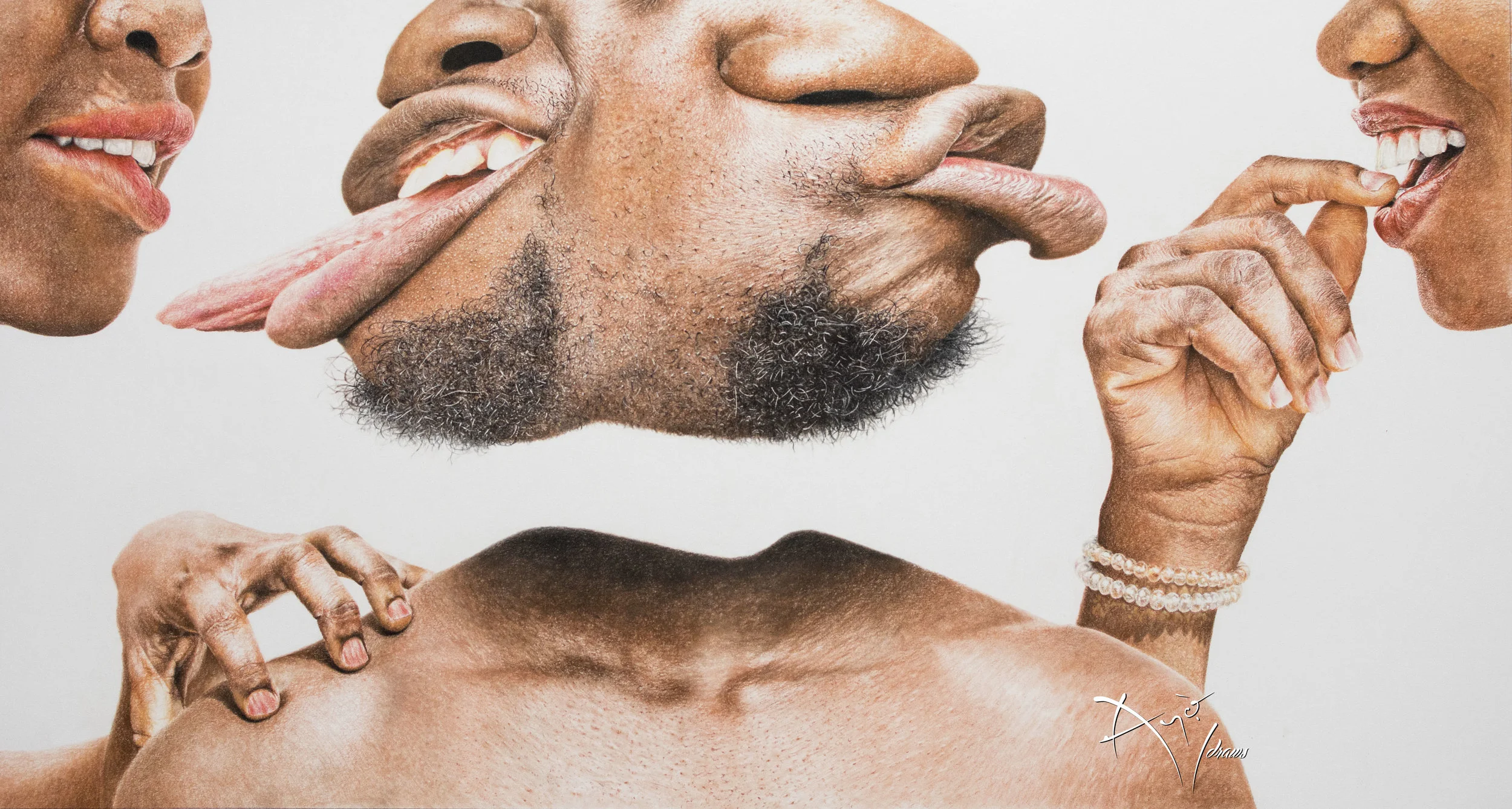 Allure, 2017 24x45 in