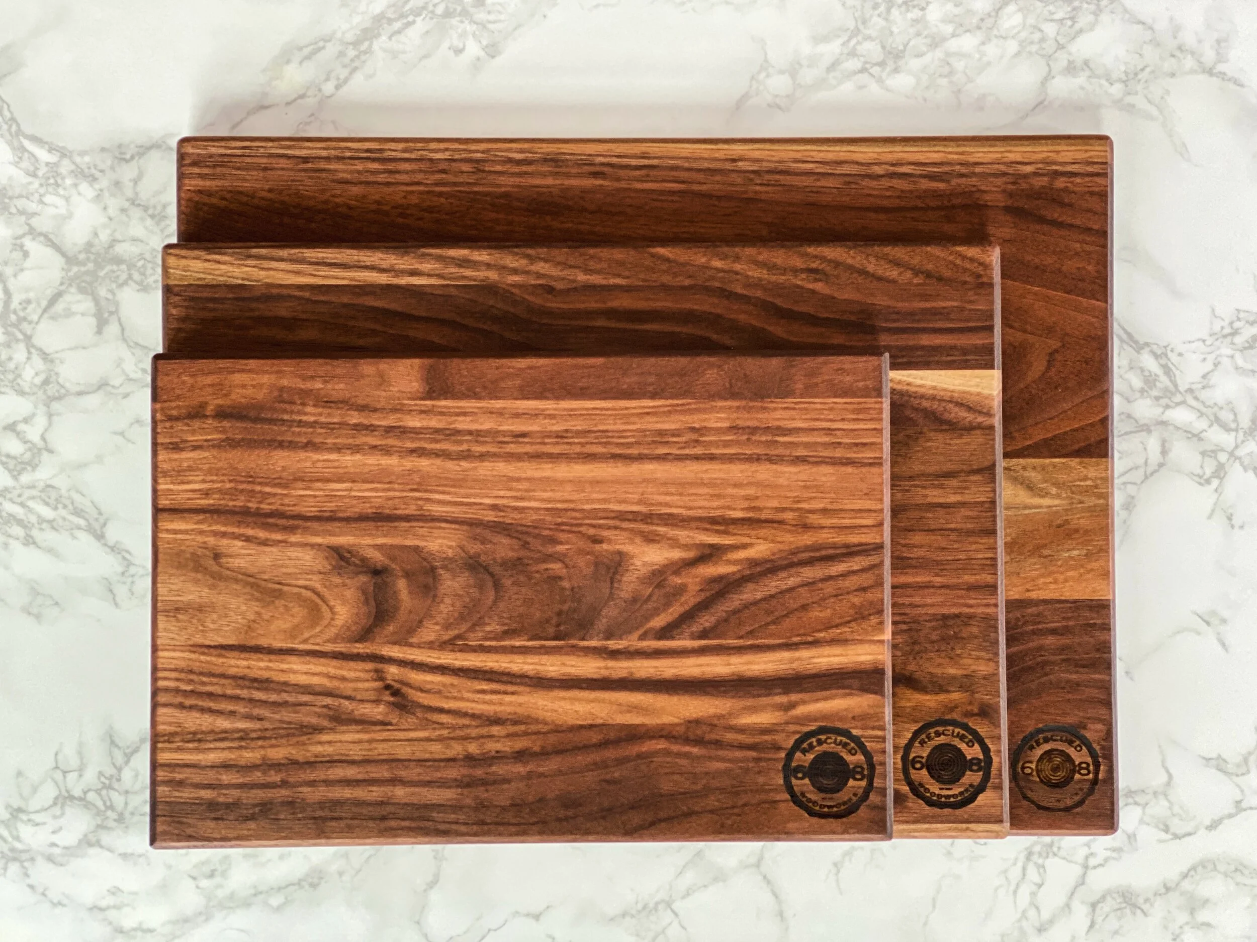 Walnut RW608 Cutting Board made w/ locally rescued wood.