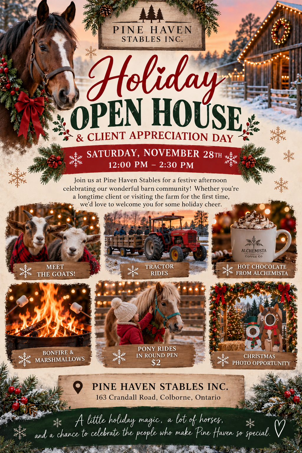 Holiday Open House &amp; Client Appreciation Day