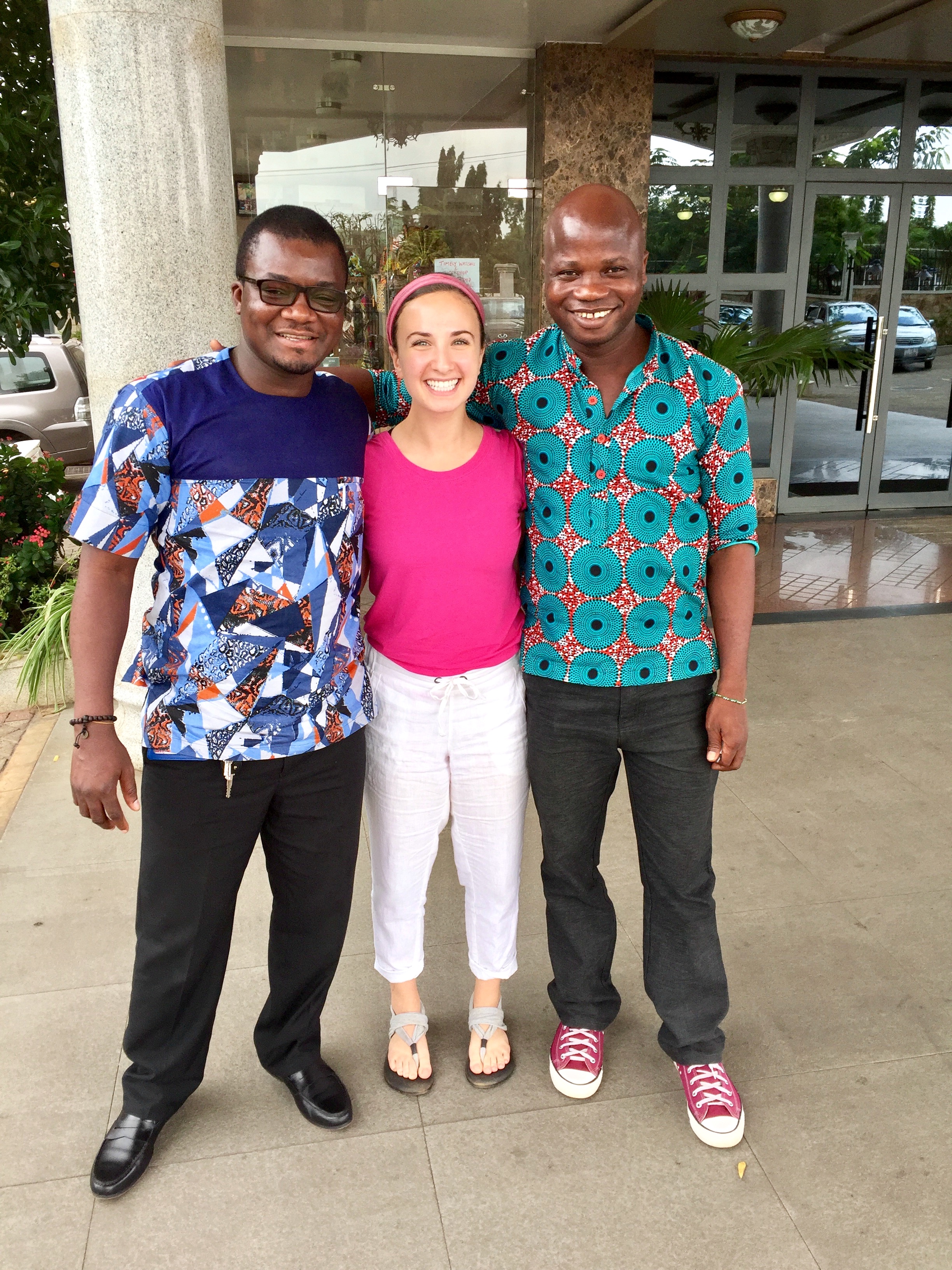 Dr. Richard Selmorey and Kofi