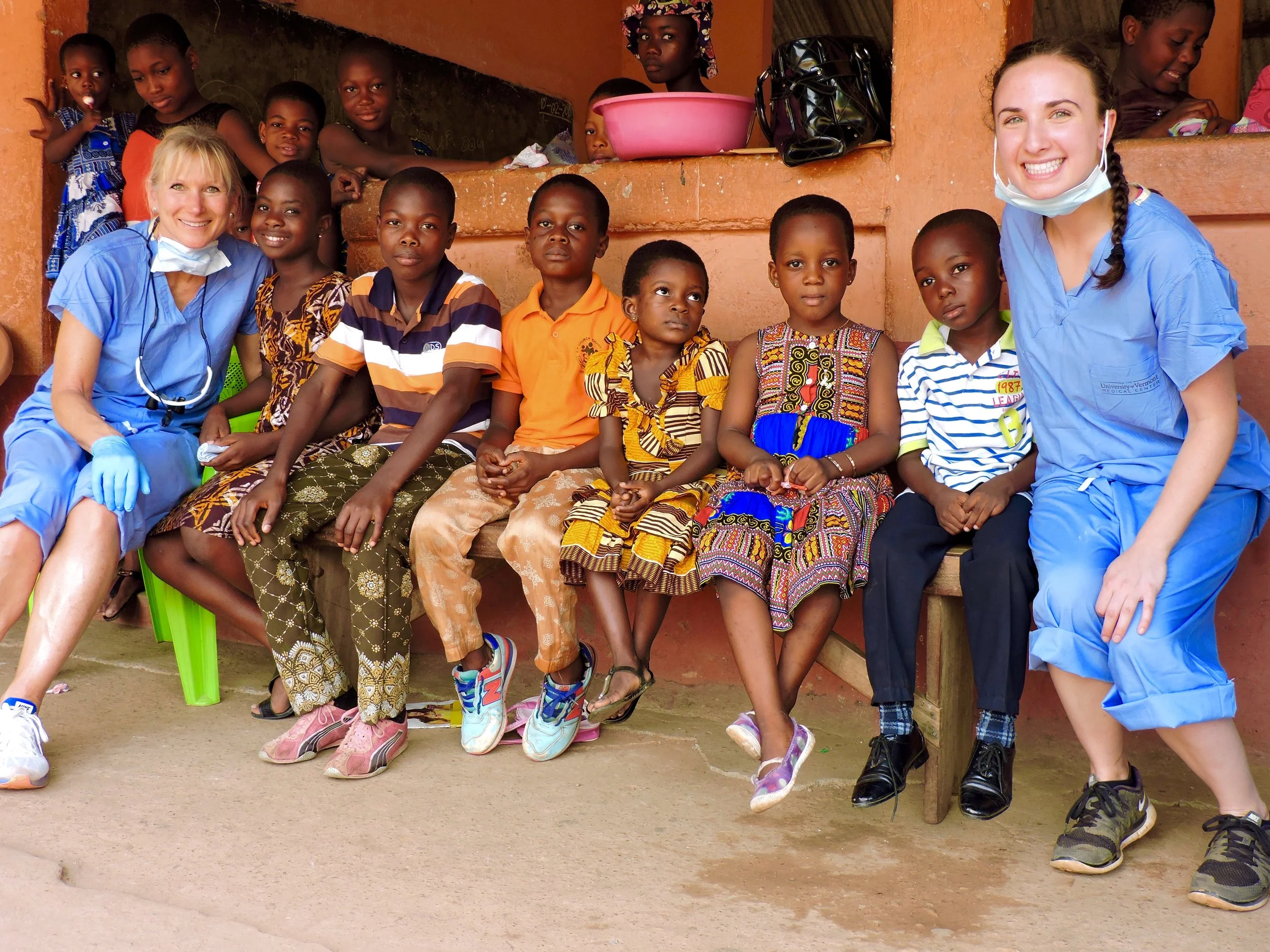 Some of the kids at Sunday School before we got started