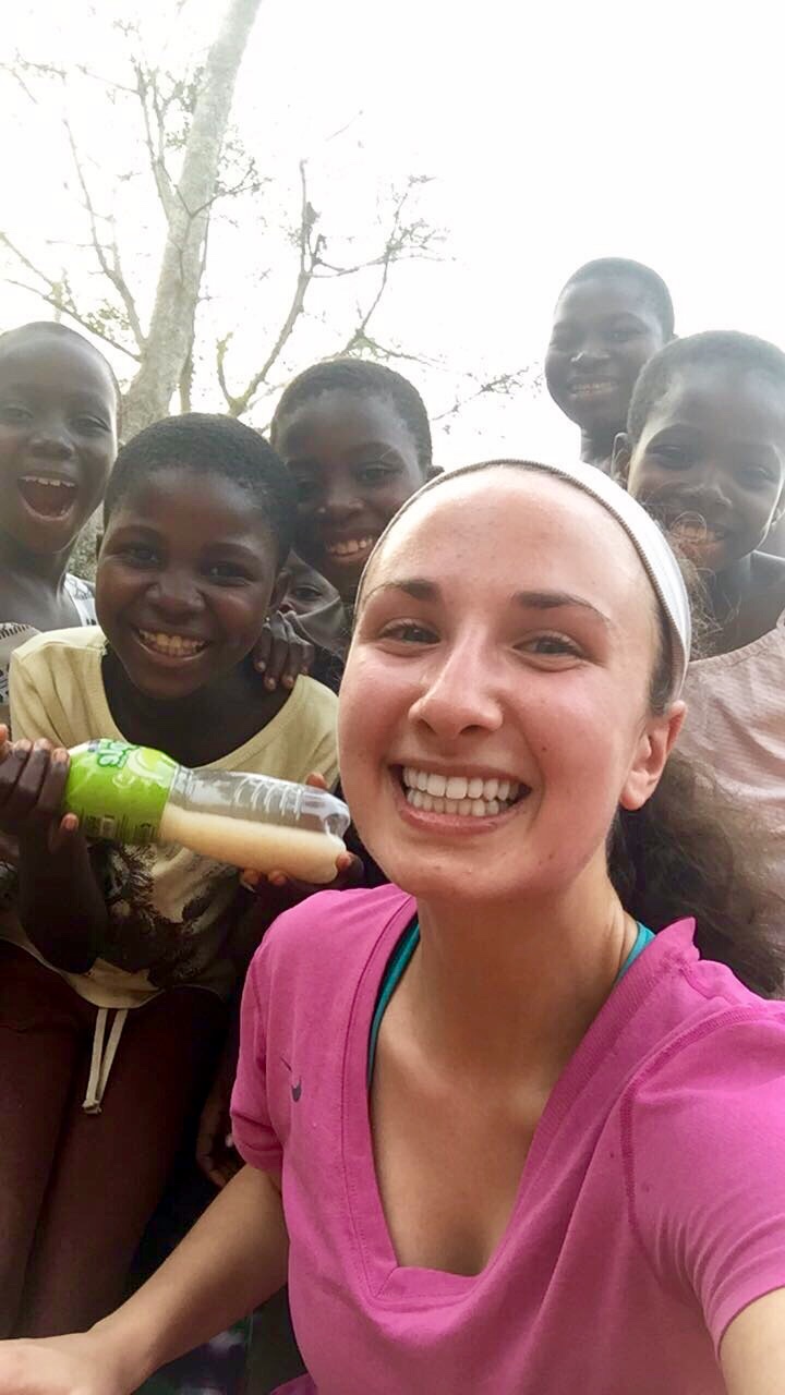 The temperature barely dips below 90 degrees... But that doesn't stop us from running!!
