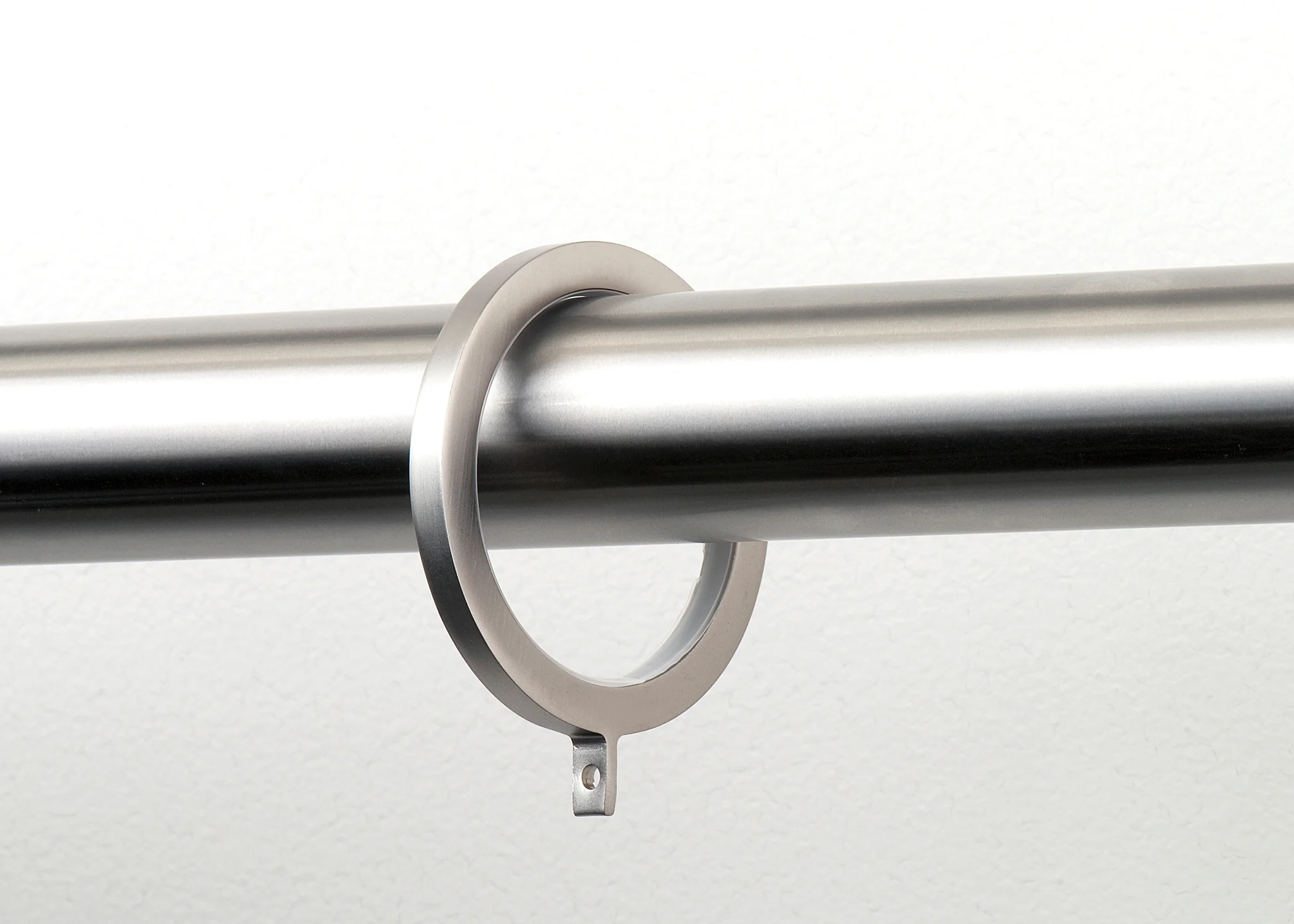 Mira 1-1/4" Ring on Rod, Nickel Finish