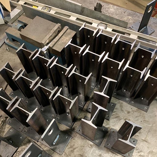 Pittsburgh I-Beam Brackets in production.