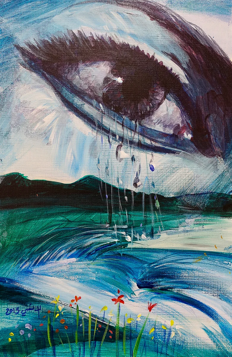 Untitled (Crying Eye)