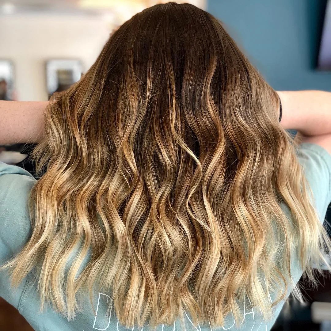 salon hair color at home