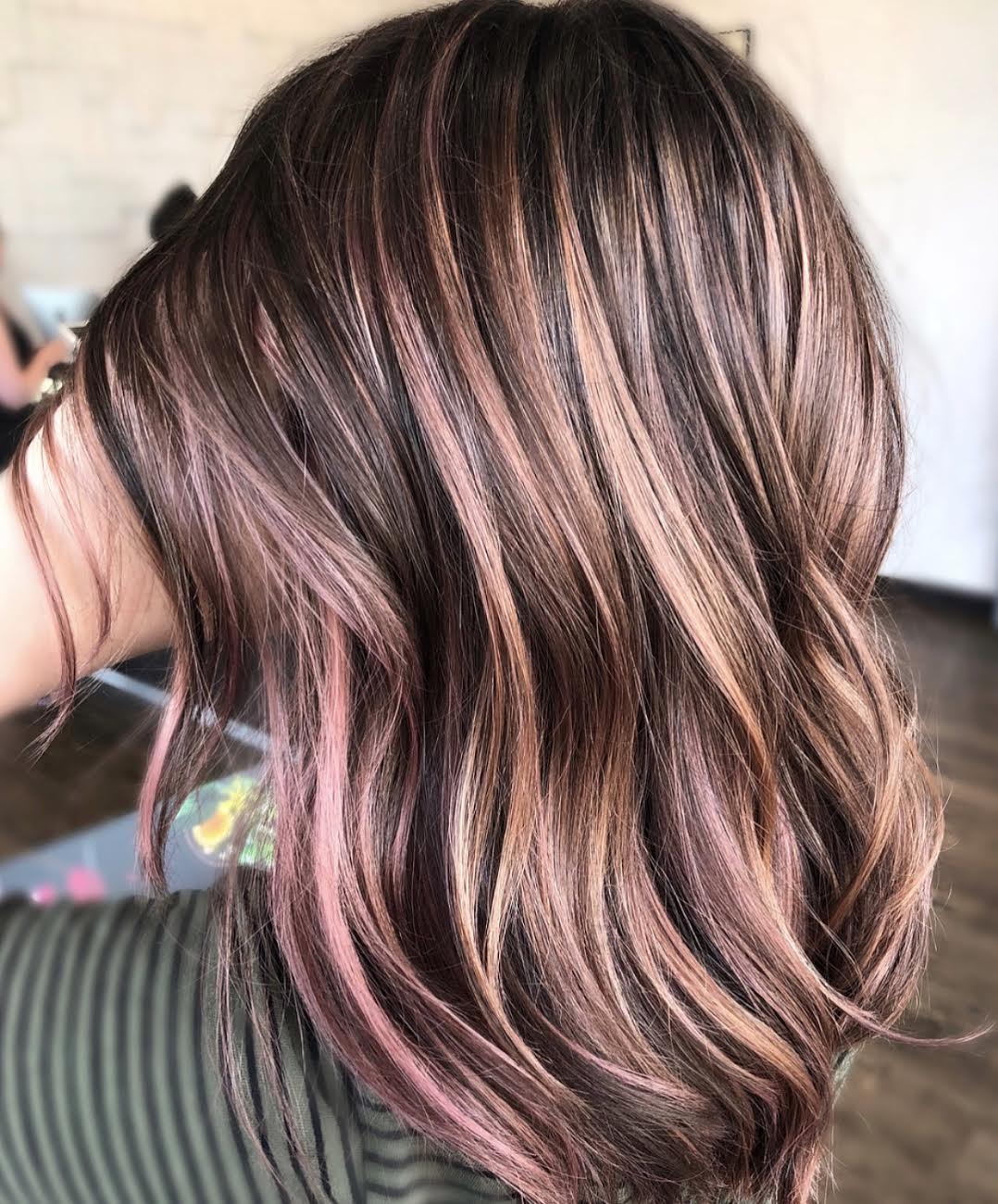 salon hair color at home