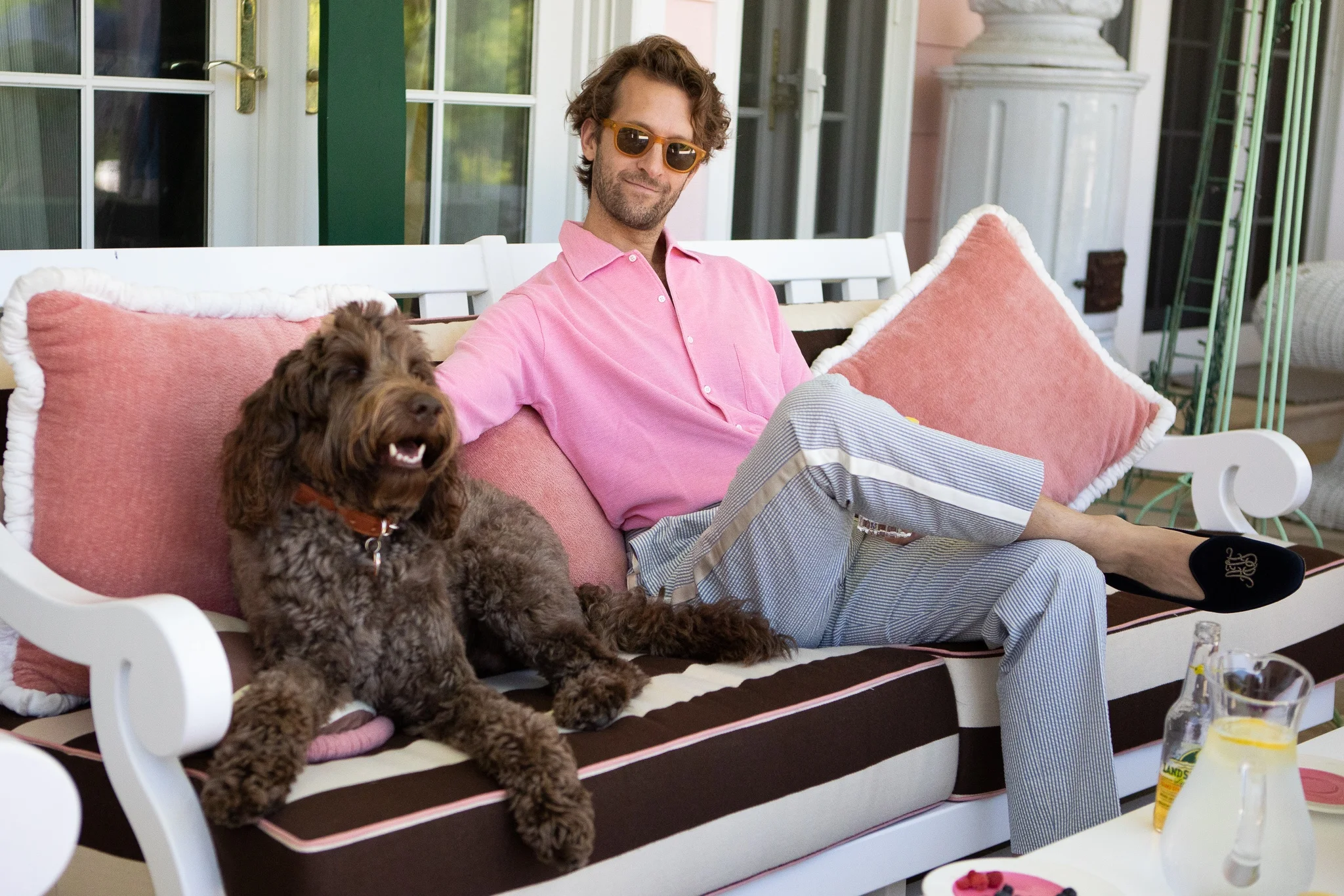 Club Elegance: Seersucker Dinner Trousers