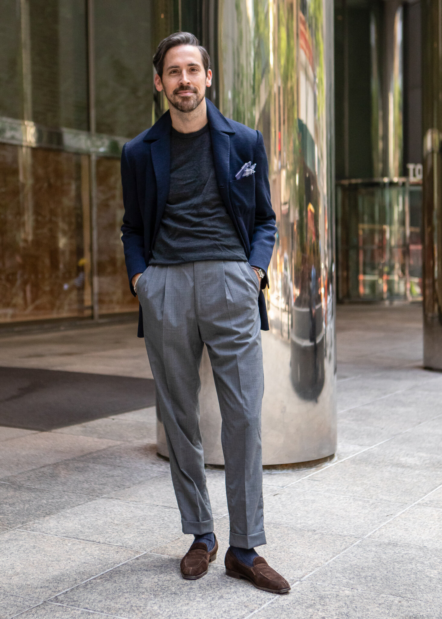 Classy Grey Blazer Outfit Ideas for Men  Grey Blazer Combination   TiptopGents