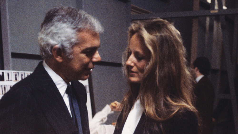 Ralph Lauren and his wife, Ricky. Courtesy of Abrams