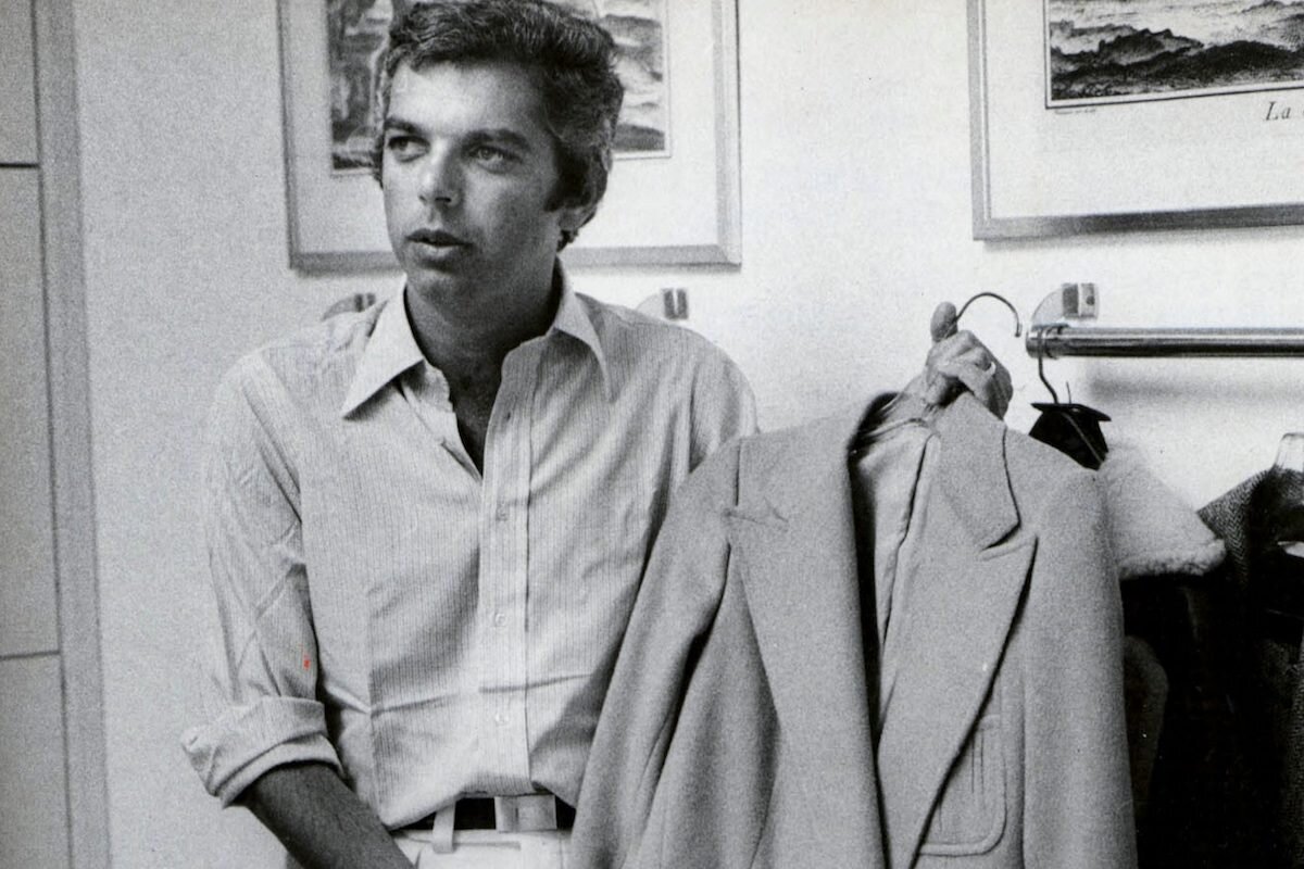 "No article of apparel better epitomizes Ralph’s sweet spot of aspirational style than the polo coat," writes Alan Flusser in his latest work of men's style literature. (Photo courtesy of The New York Times/Redux).