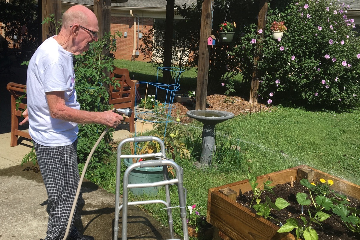 Hand-made garden boxes were an instant hit - and are already a staple of our Summer of Fun Initiative!