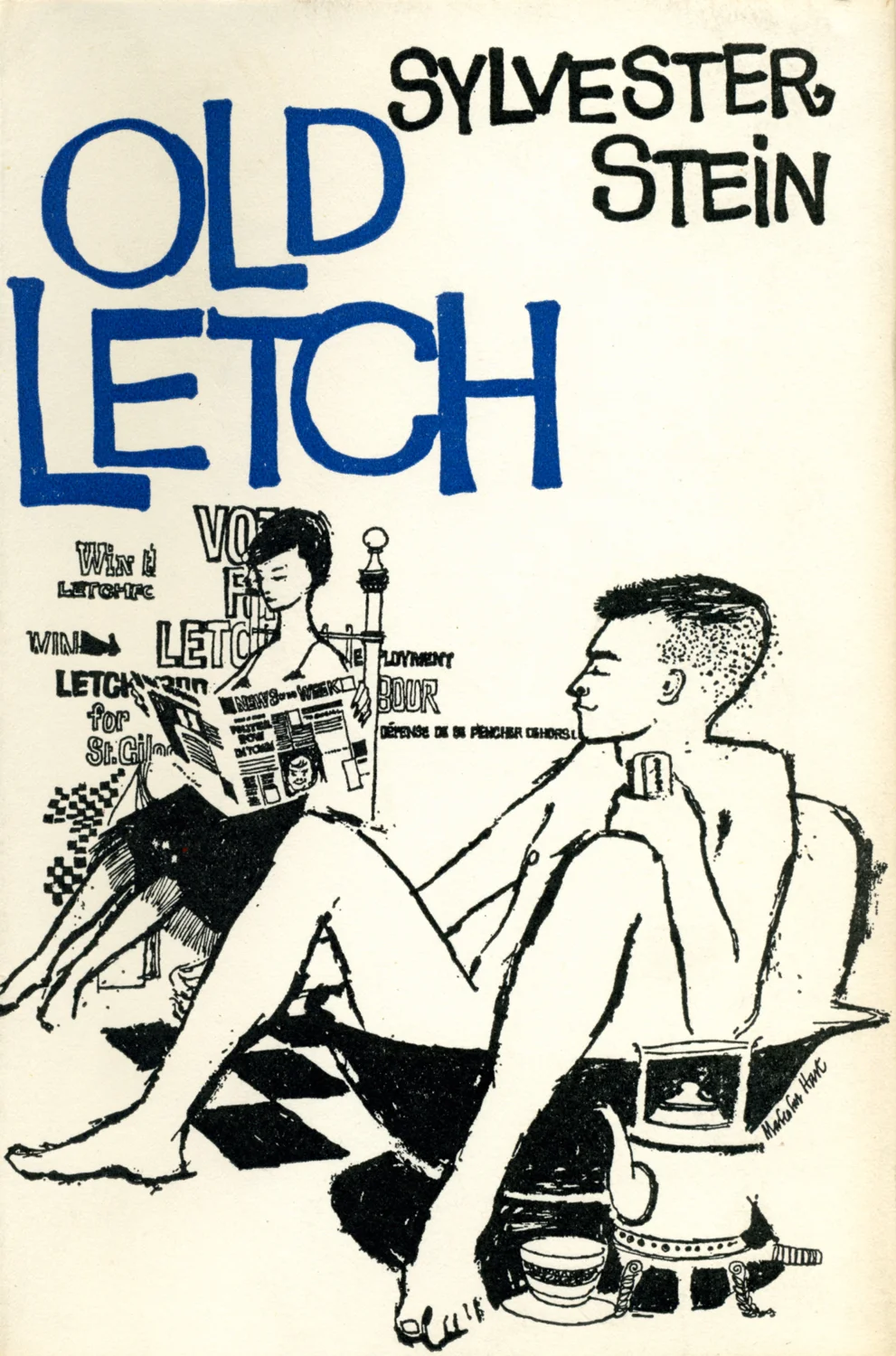 The Faber cover for Old Letch, designed by his friend Malcolm Hart.