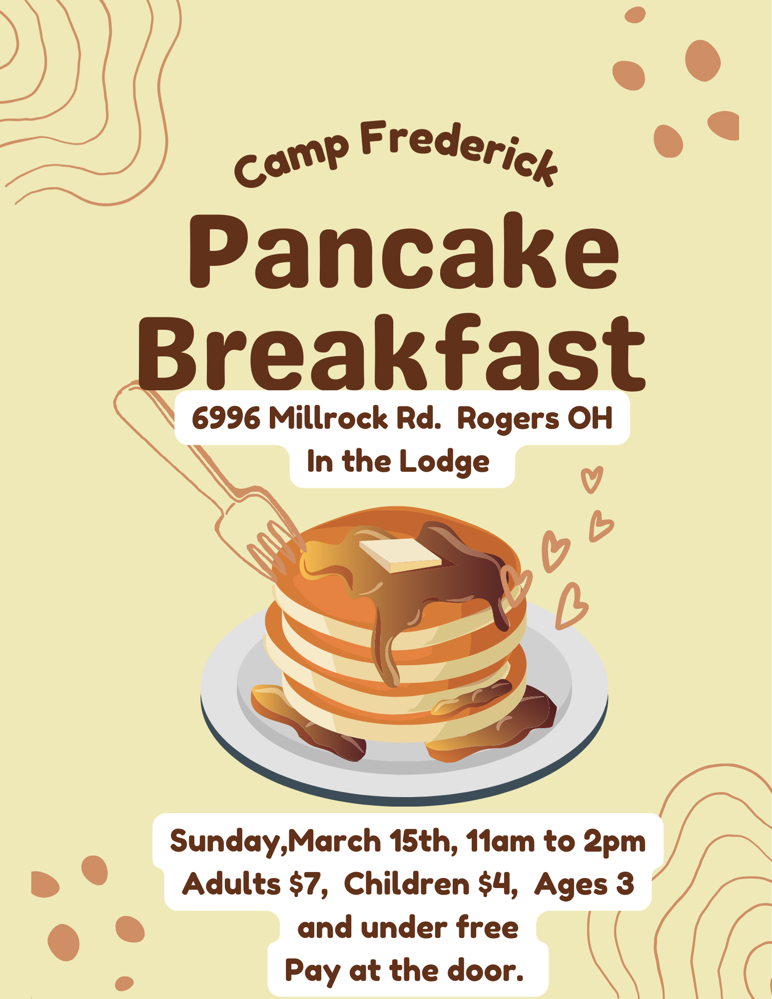 Beige Minimalist Pancake Day Flyer.png