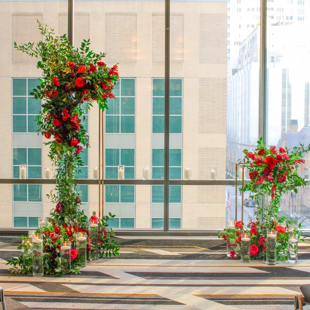 If you&rsquo;re planning a rooftop wedding at Twenty-Six, we have the perfect ceremony space rain or shine! Our 5th-floor space is perfect for any winter or rainy wedding day when the outdoor rooftop is unavailable, but we love it just the same 💕☔️
