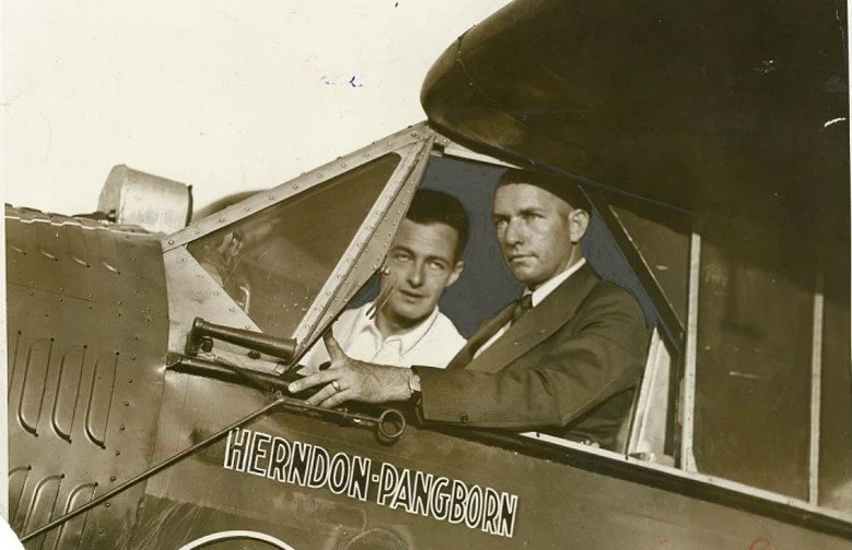 •	Clyde Pangborn and Hugh Herndon, Jr.: First to Fly Nonstop Across the Pacific