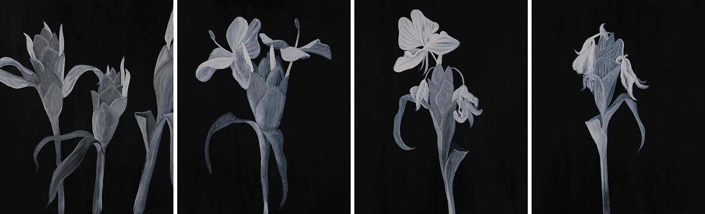 Oil on paper