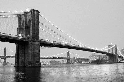 What Jenny Flynn saw when she looked back. Not a lot of space under those bridges. 