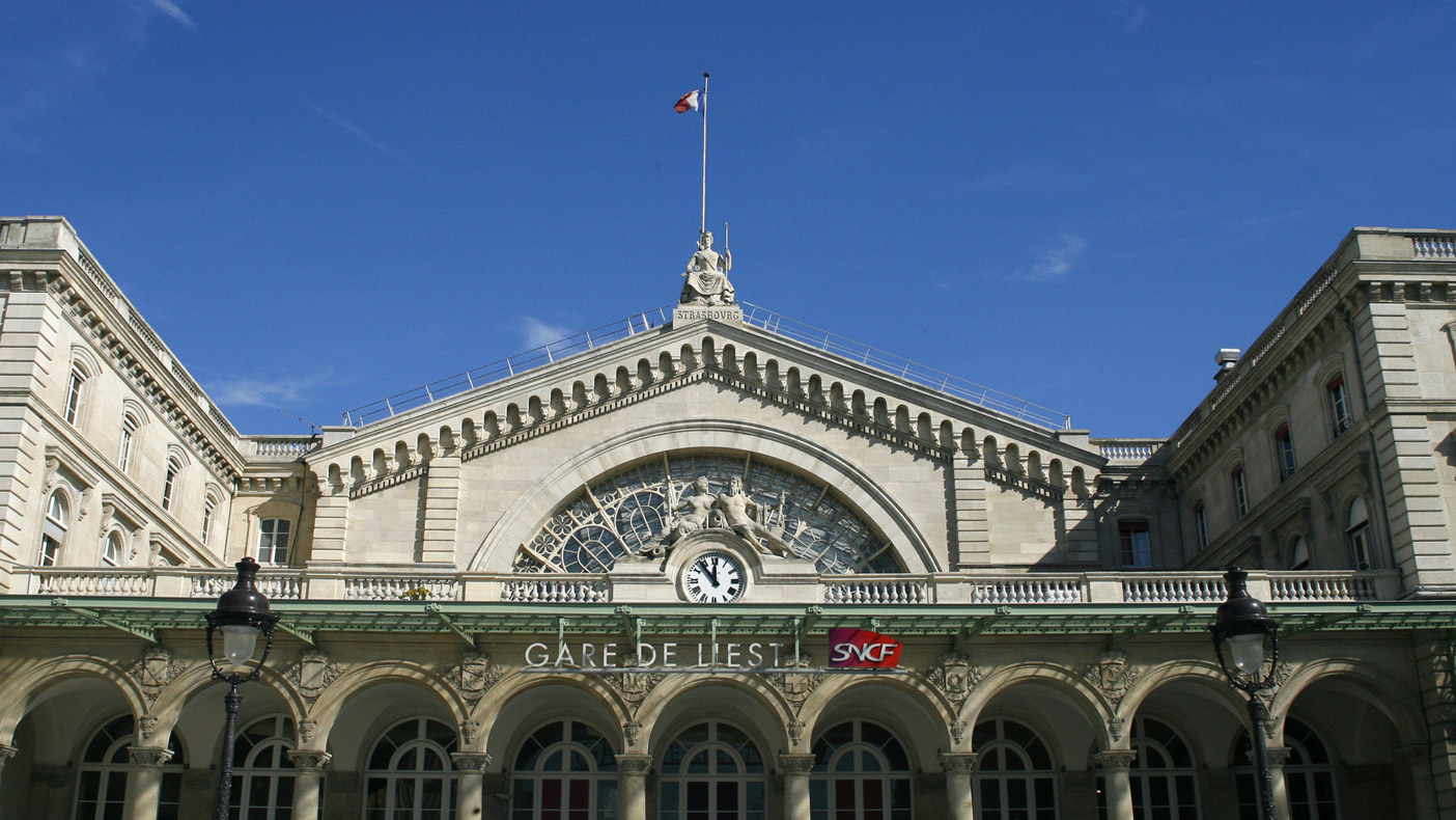Gare de l'est, where it all begins...