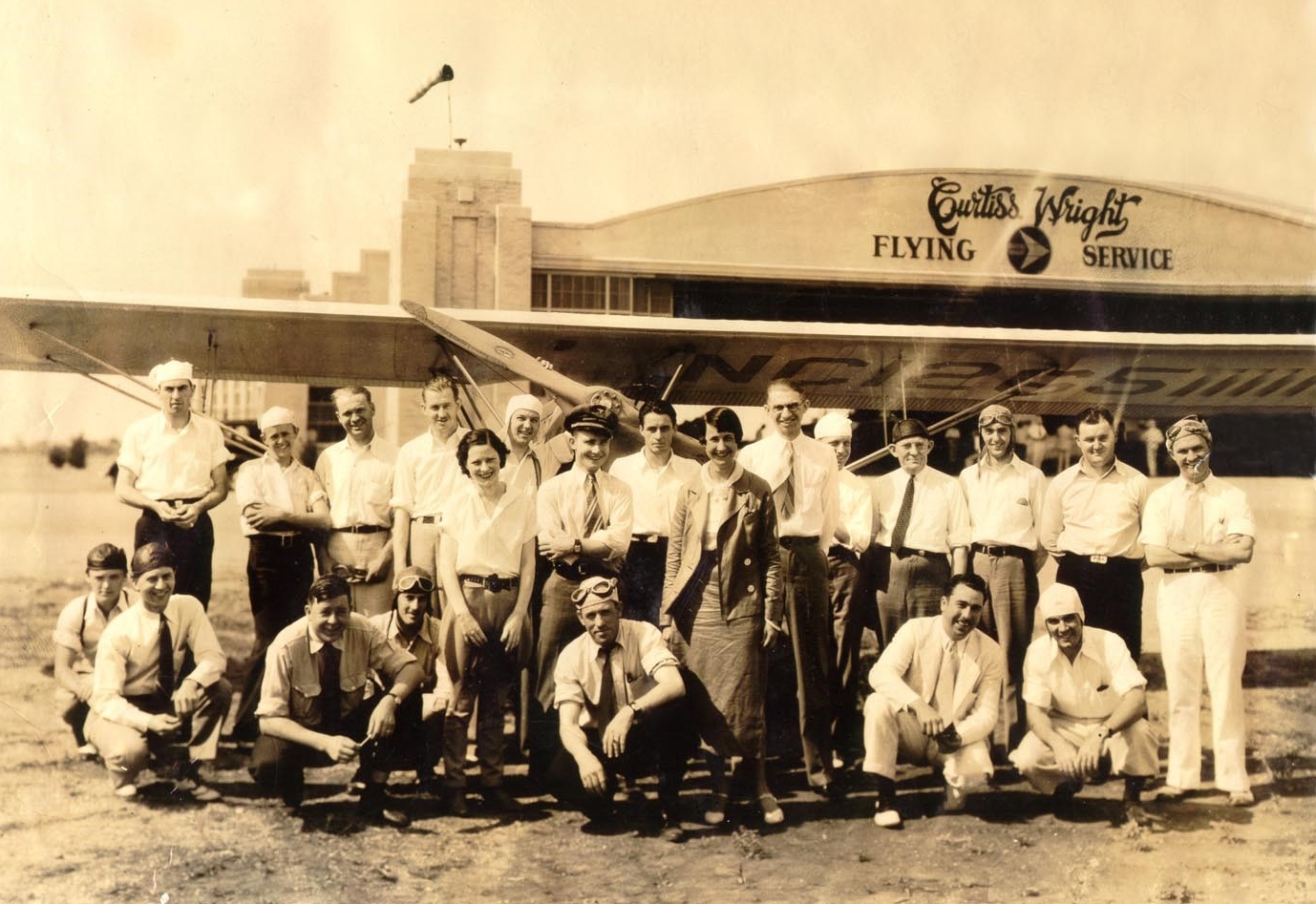 Wiley Post flew the Winnie Mae from this field in Oklahoma City.